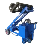 Hydraulic wall panel installation machine