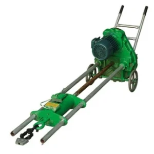Prestressed steel wire tensioning machine