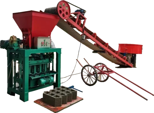 concrete brick making machine